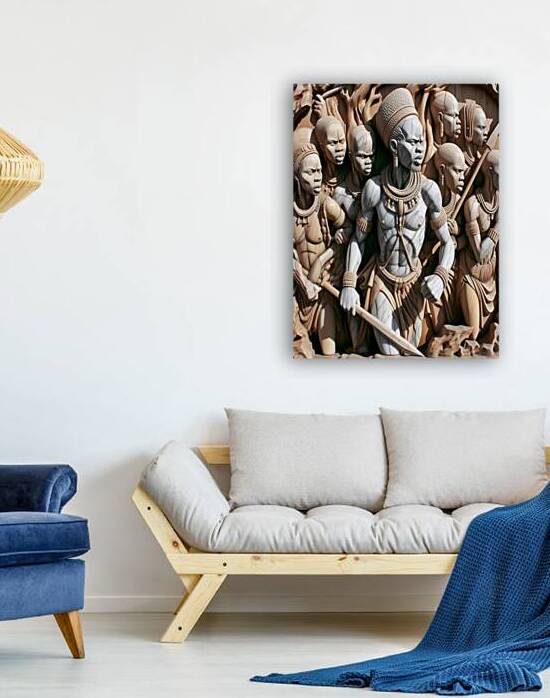 Marble army by Urban Interior Art