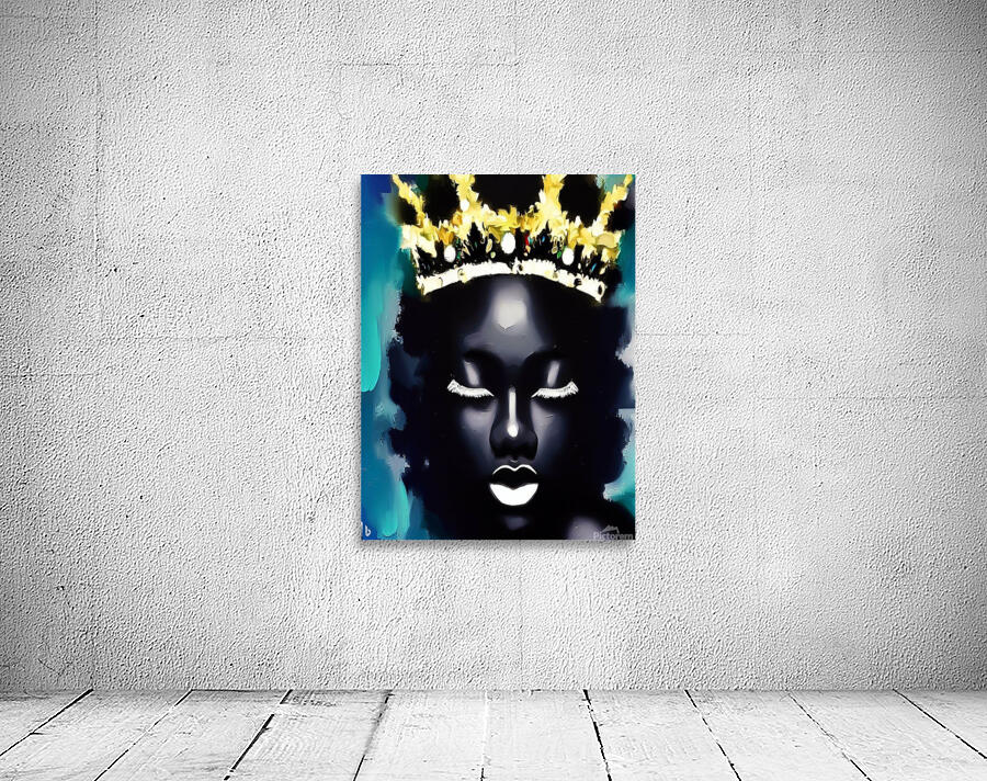 Queen with white lashes  Wall Preview