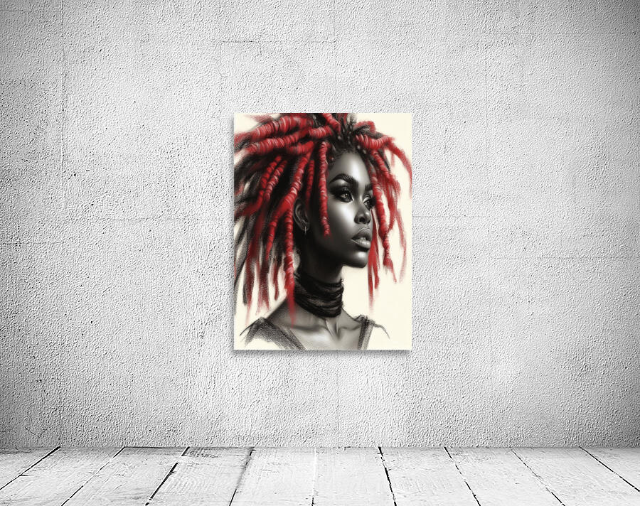 Red dreadlocks  Wall Preview