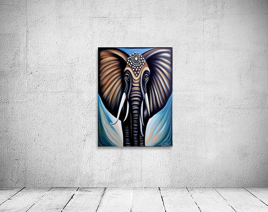 Abstract Elephant Wall Preview