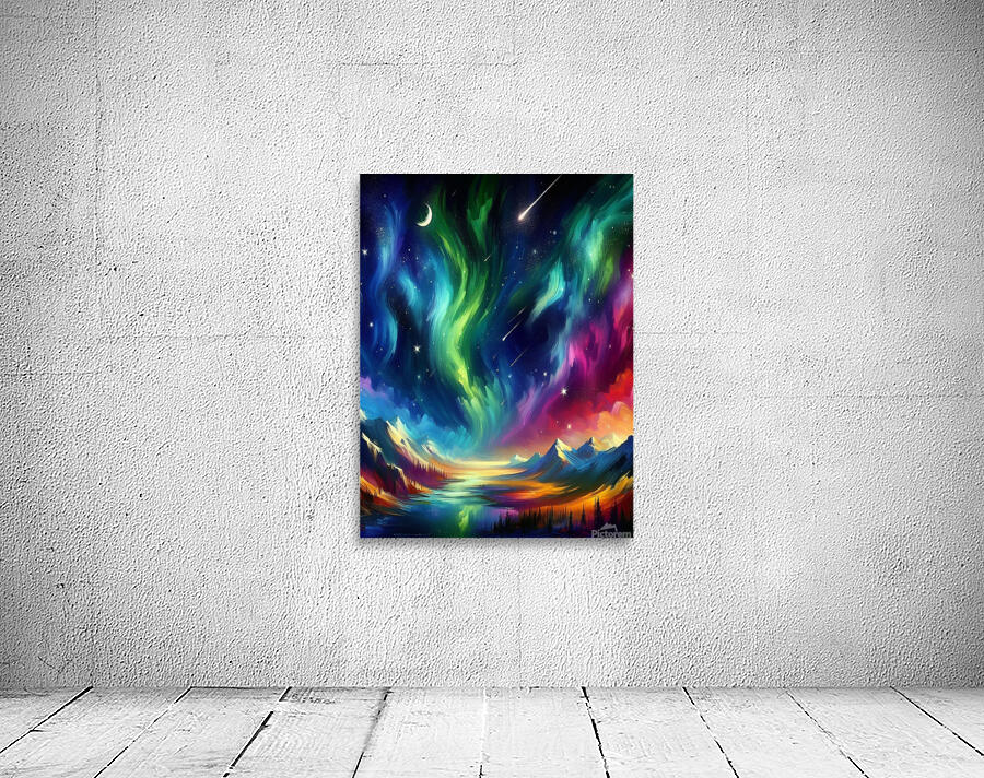 Northern Lights 2 Wall Preview