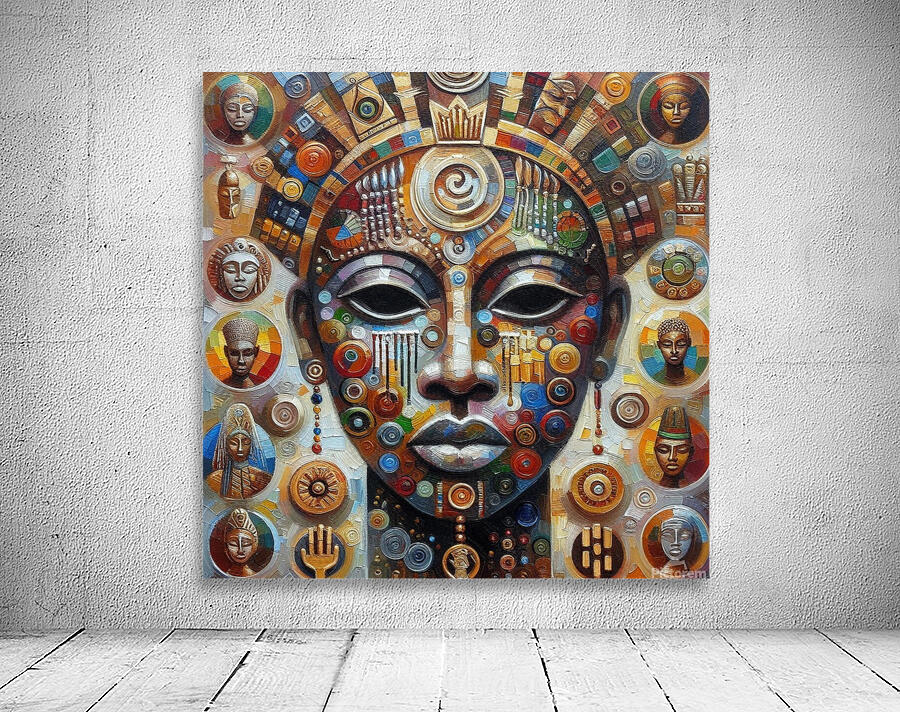 african abstract Wall Preview