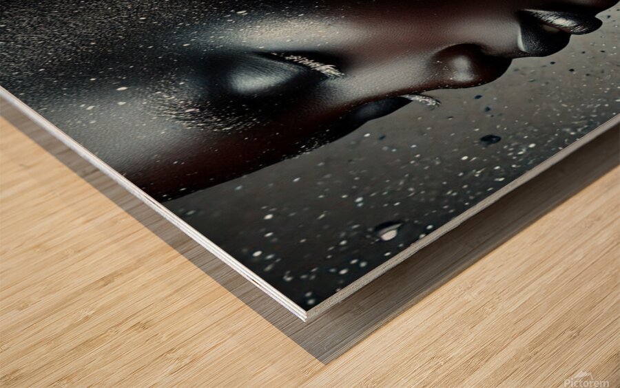 Deep Elegance Wood print