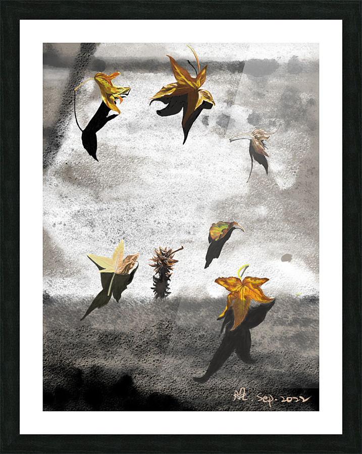 秋-Autumn Picture Frame print