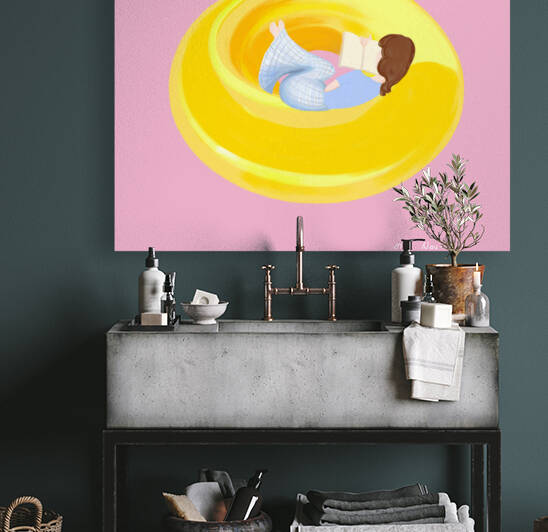 Another desire to dessert—doughnut—pink by MV IPad drawings 