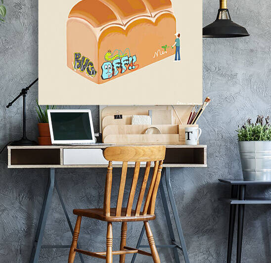 Another desire to dessert—toast3 by MV IPad drawings 