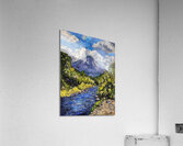 Arenal From The Road Acrylic Print