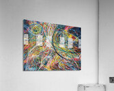 Meteor Trails Acrylic Print