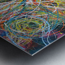 Meteor Trails Metal print