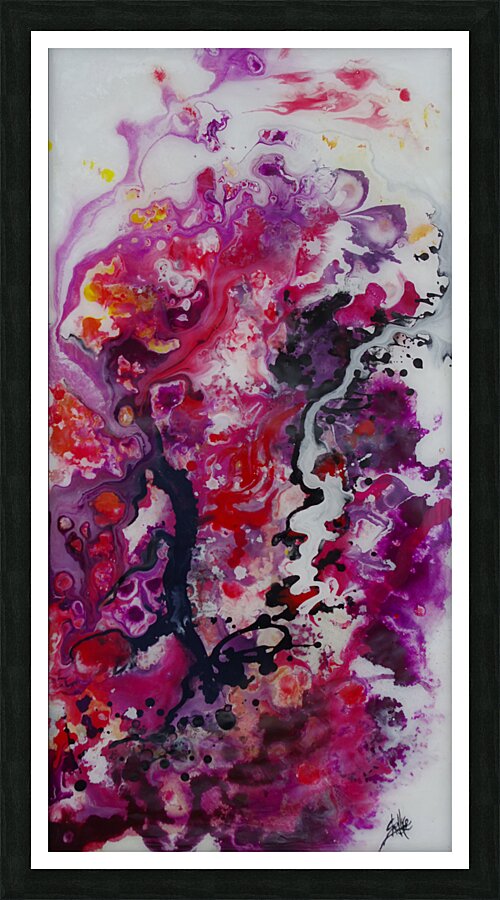 LInes of Separataion Picture Frame print