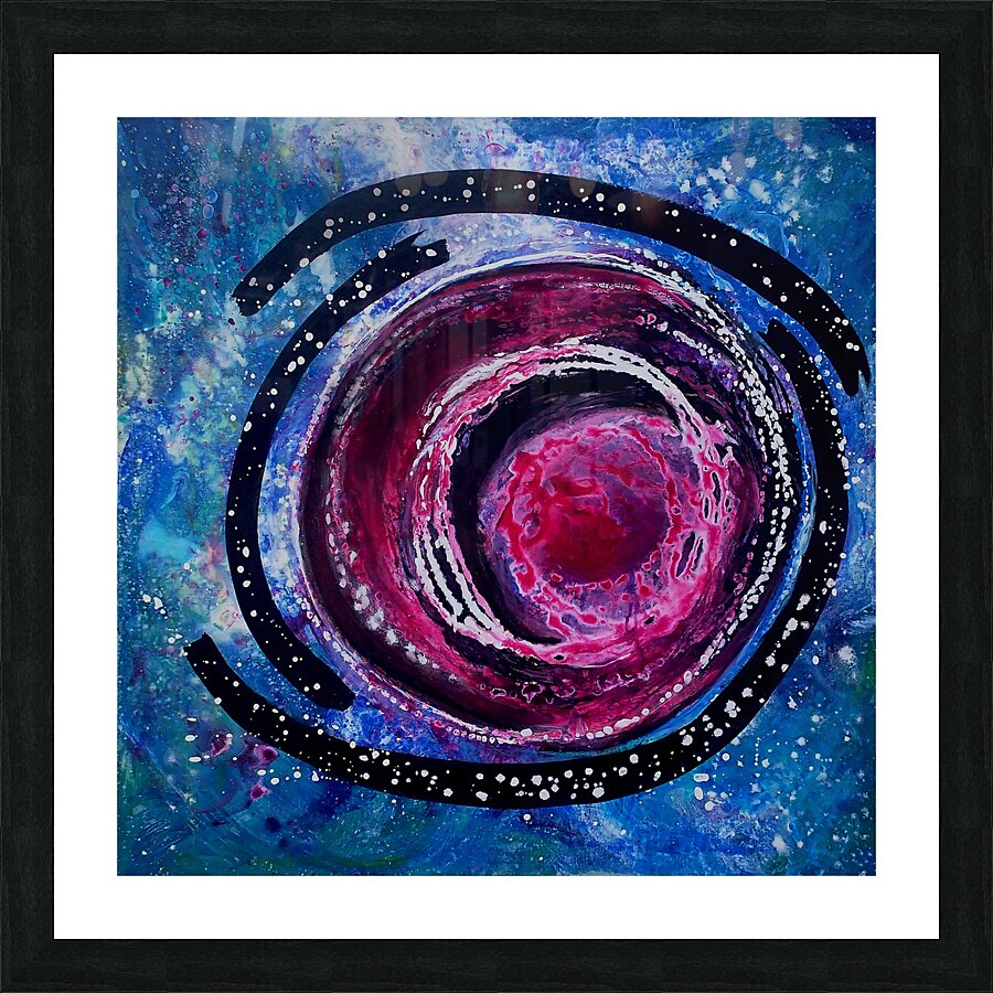 Near Earth Object Picture Frame print