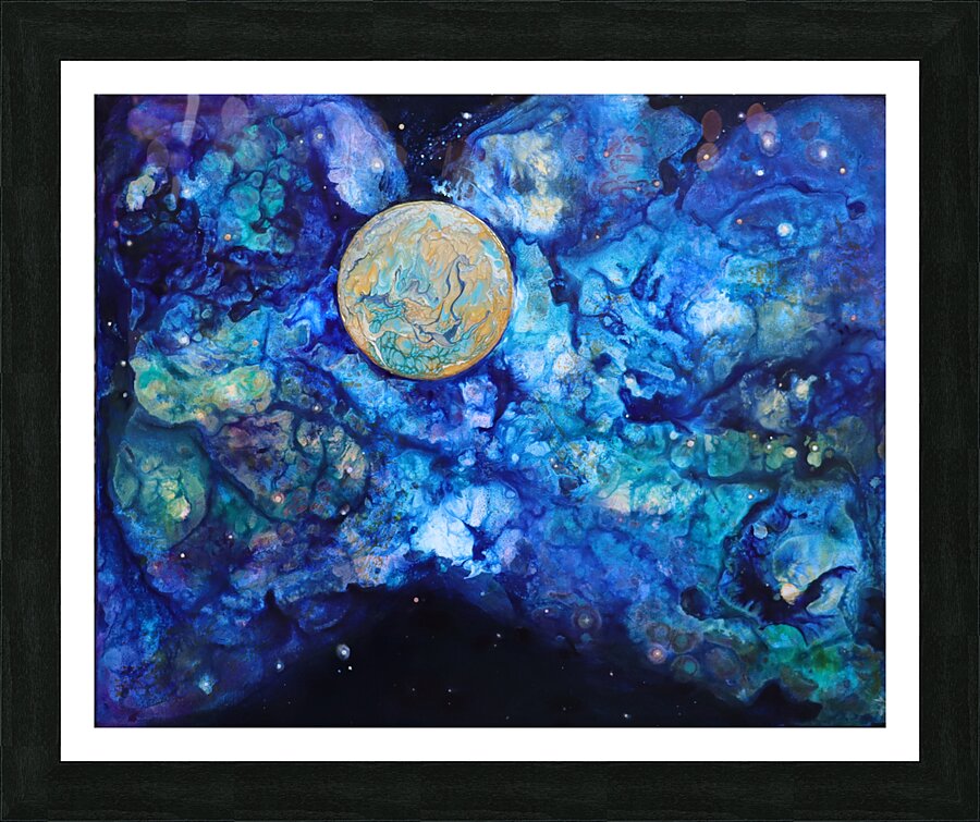 Out There Picture Frame print