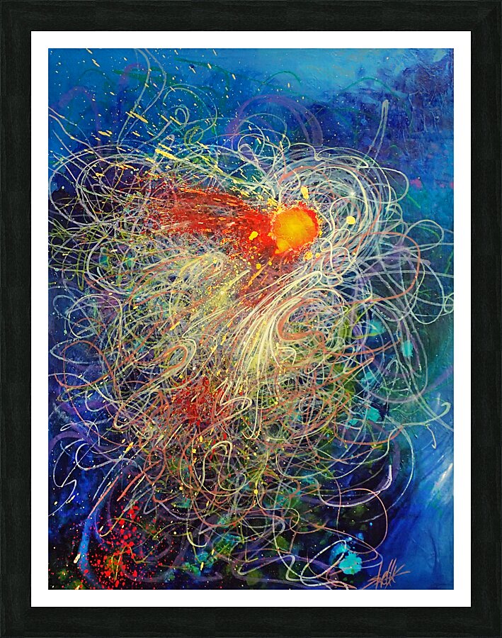 Chaotica Picture Frame print