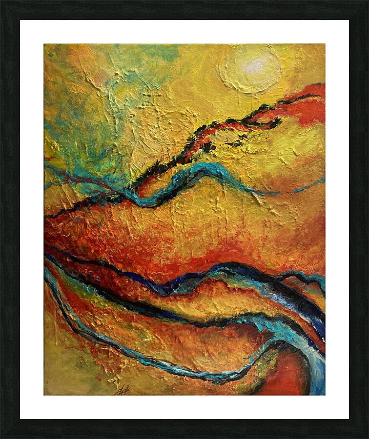 Temporal Rift Picture Frame print