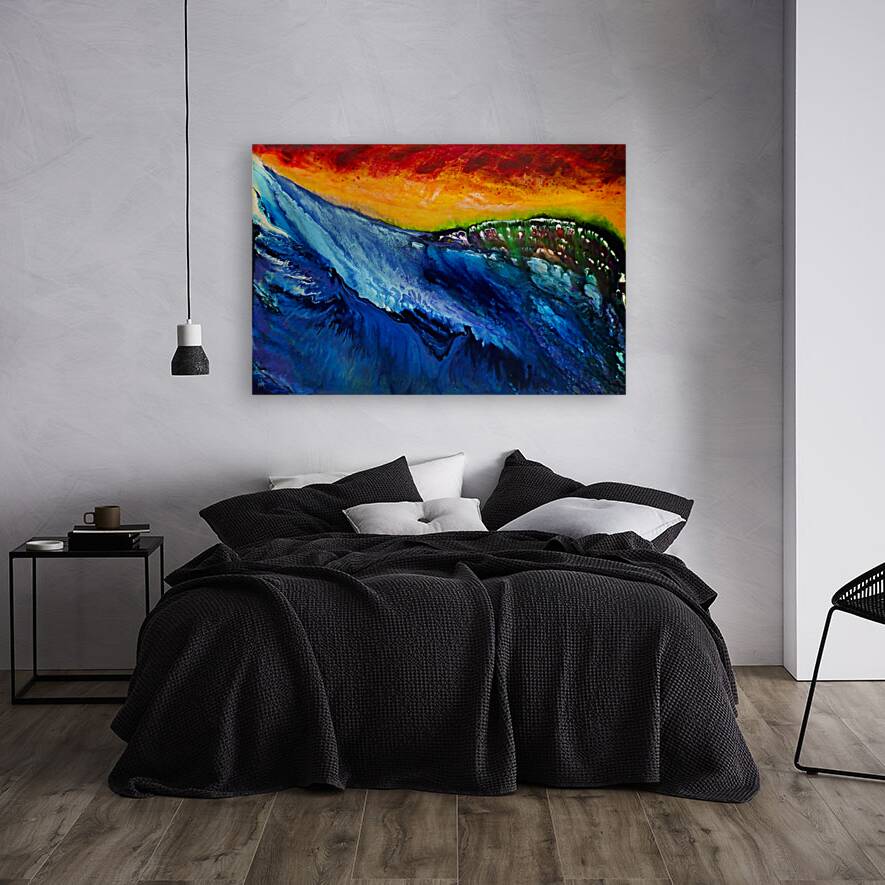 Where Water Meets Sky Reproduction