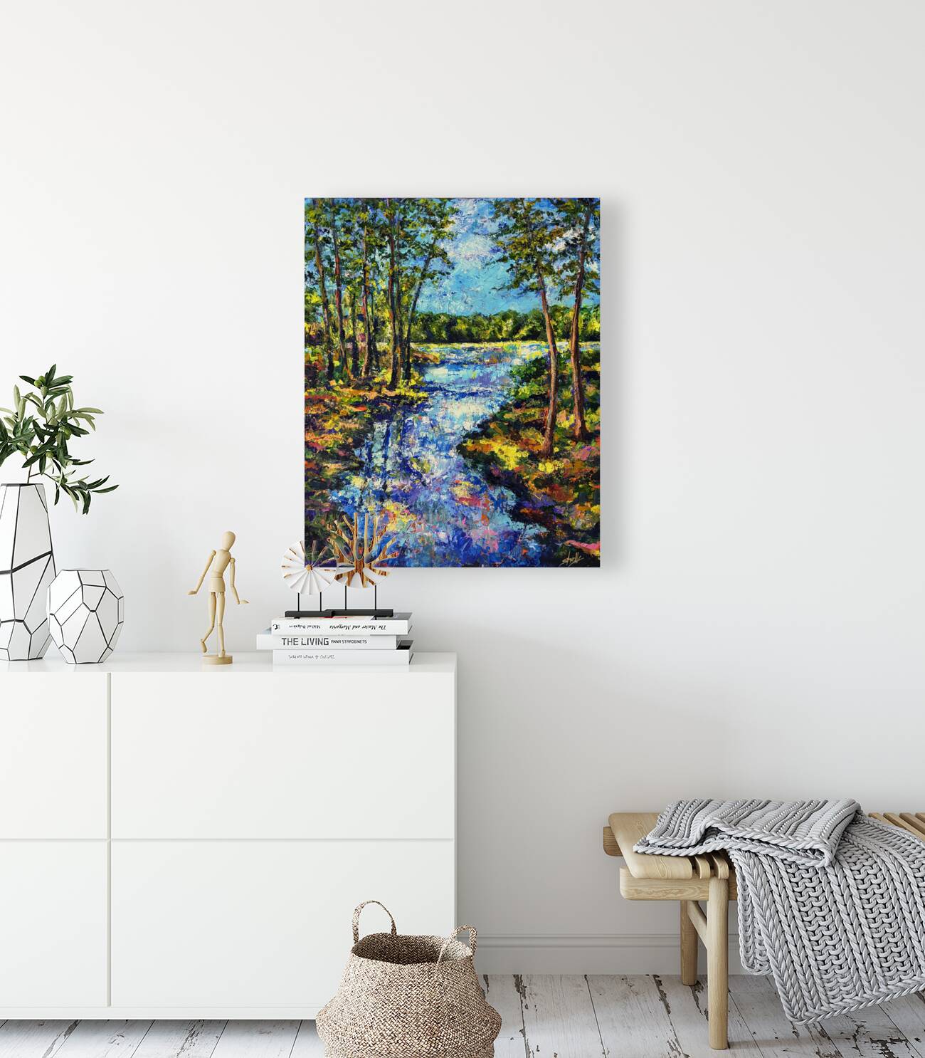 Near Hard Labor Creek Reproduction