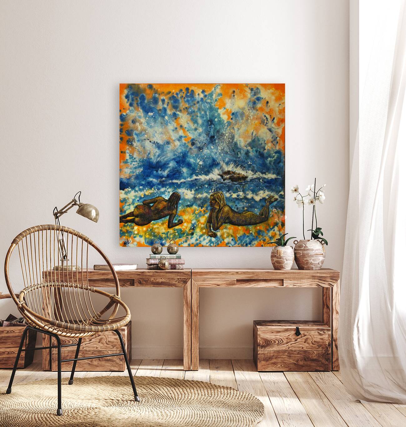 Pumpkin Beach Reproduction