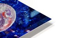 Planet in a Blue Universe HD Metal print