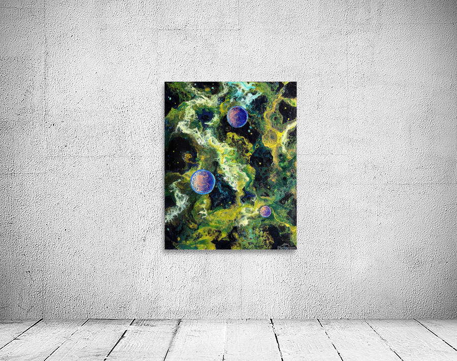 Dark Matter Clouds Wall Preview