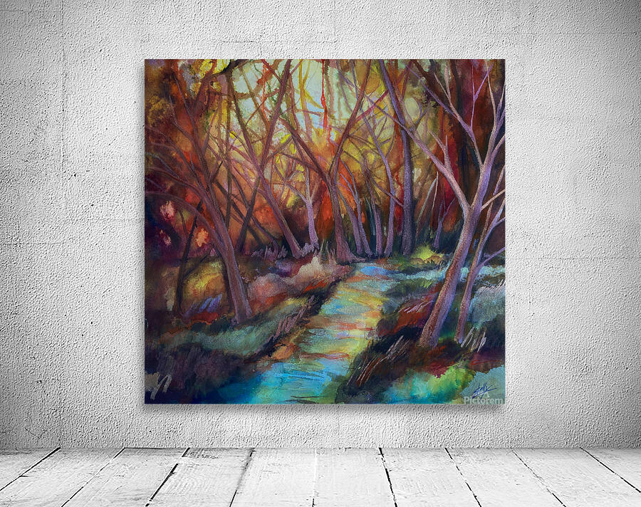 Shimmering Forest Wall Preview