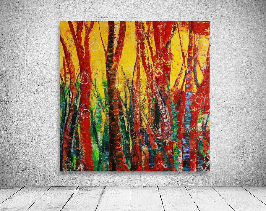 Strange Trees Wall Preview