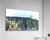 Deer on Hoodoos at Aqam Acrylic Print