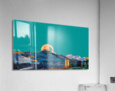 Hunter Moon at Calgary Olympic Ski Jump Acrylic Print