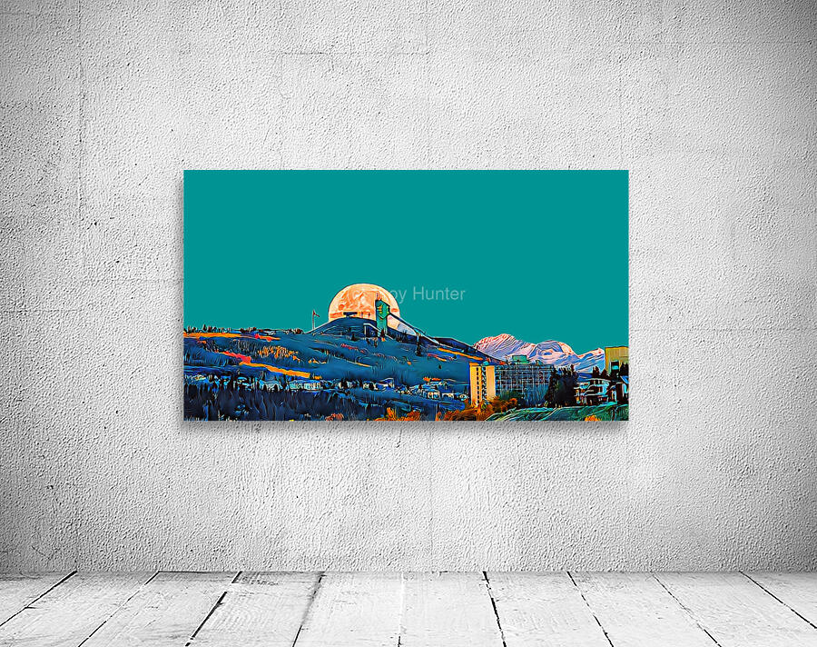 Hunter Moon at Calgary Olympic Ski Jump Wall Preview