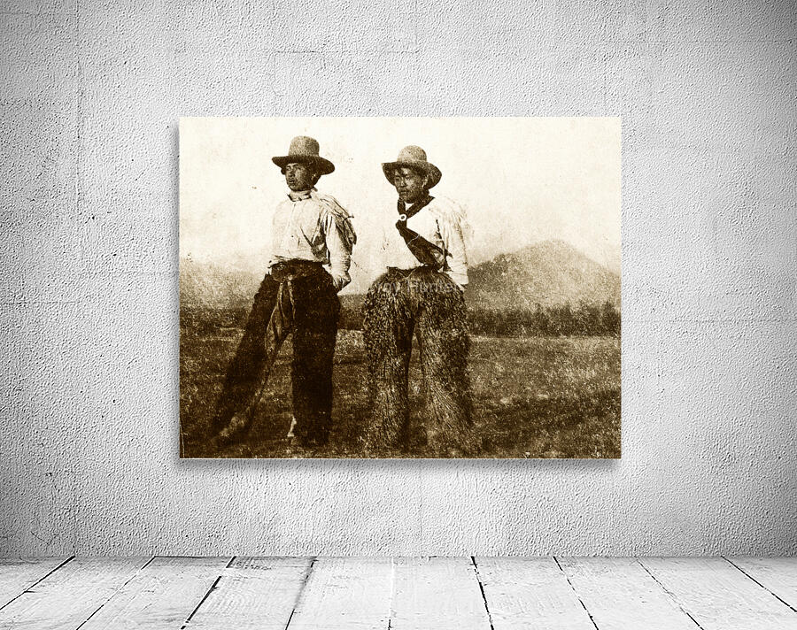 Vintage Ktunaxa Cowbows Wall Preview