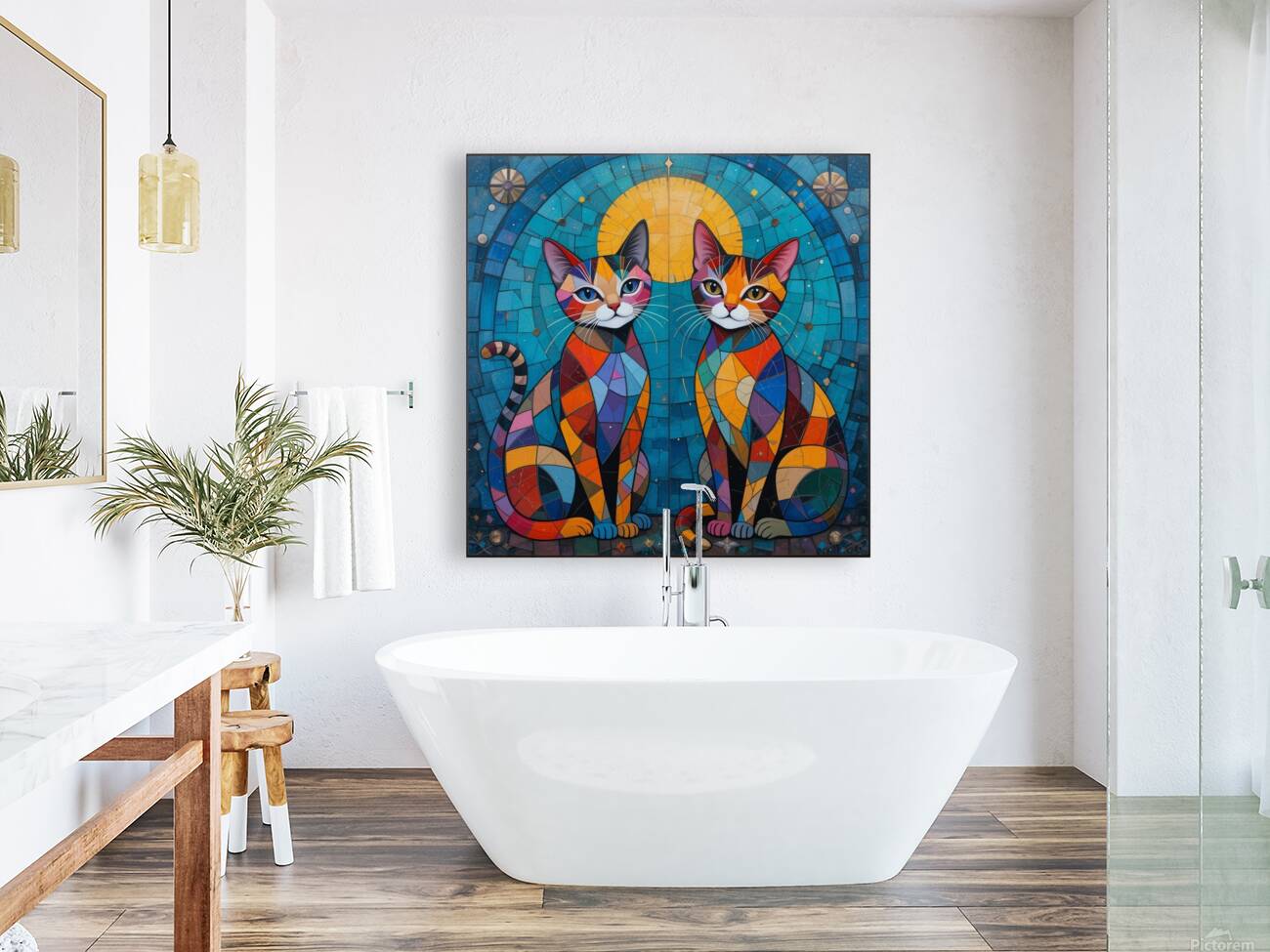 Felin Mosaique Reproduction