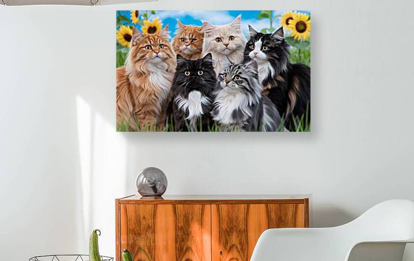 The Cat Symphony by Shards of Art