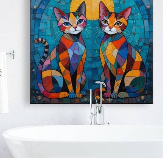 Felin Mosaique by Shards of Art