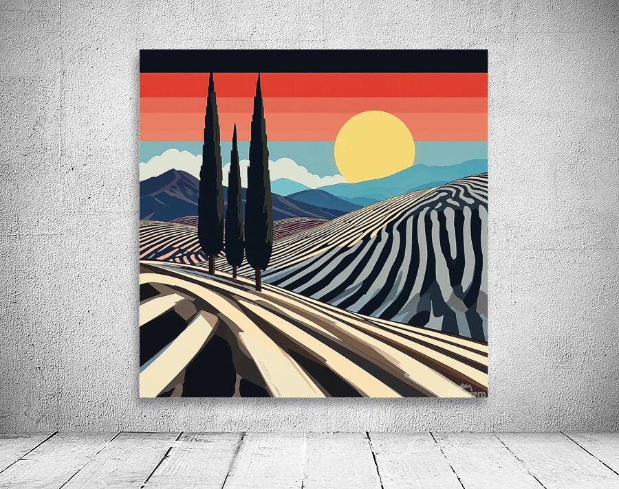 Surreale Sunset Wall Preview