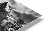 Tracks BW HD Metal print