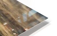 Alaskan Sunset Skyline Impression metal HD