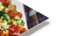Jalapeno Flat Bread Pizza HD Metal print