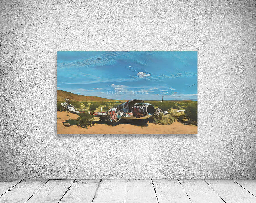 Tattooed Plane NV Wall Preview