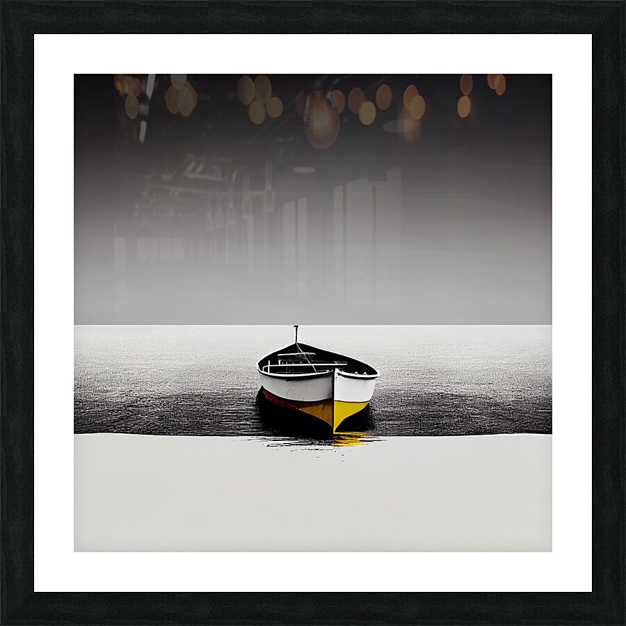 Escape Boats20 Picture Frame print