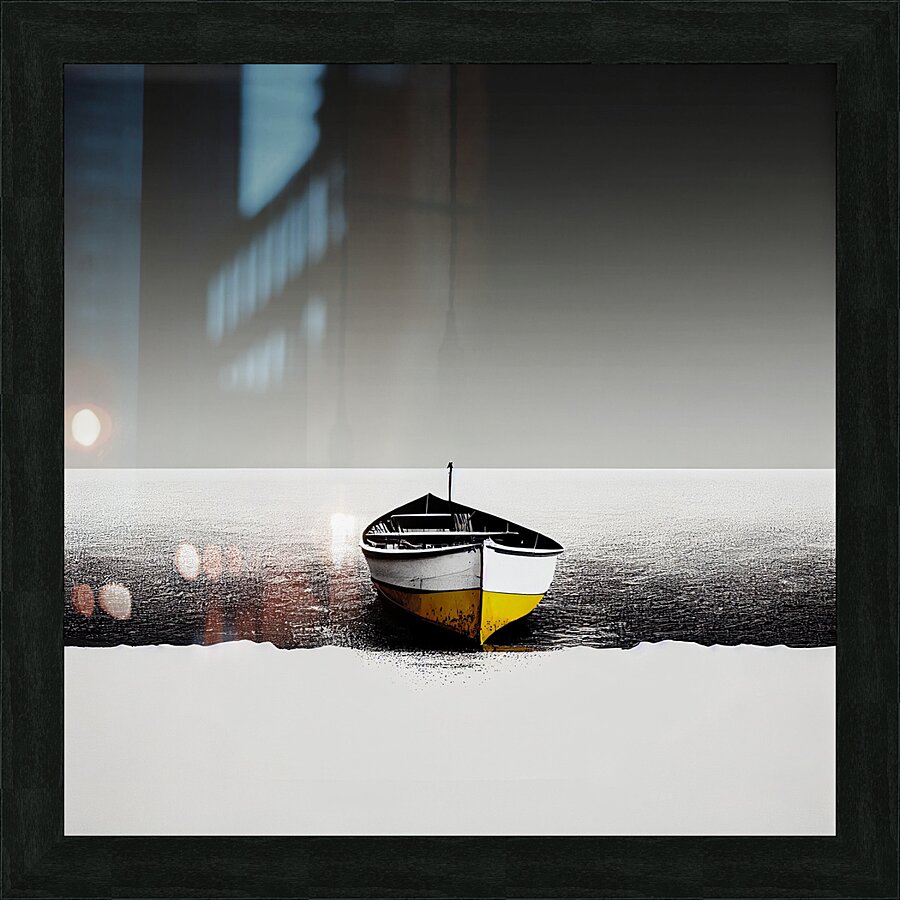 Escape Boats Picture Frame print