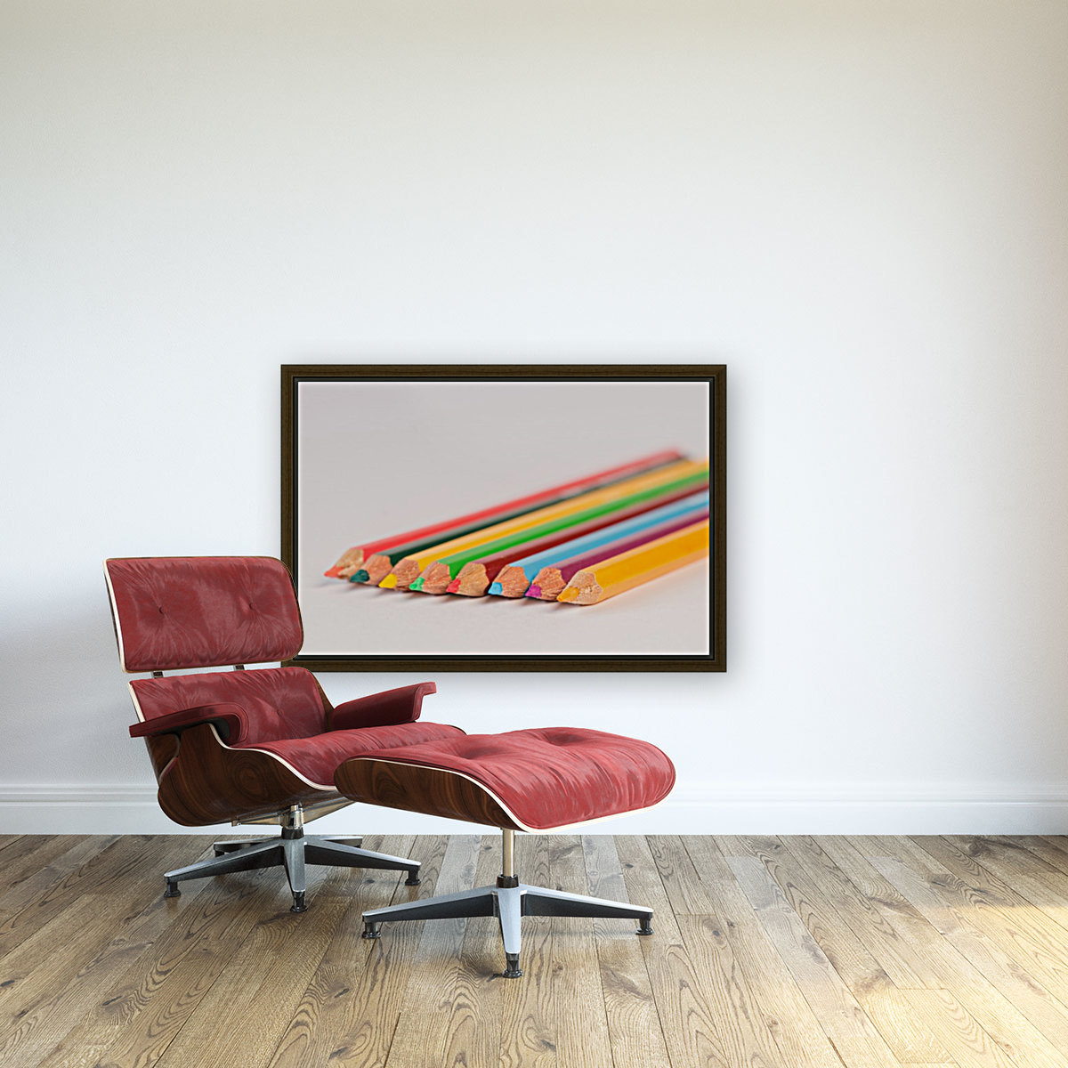 Assorted colored Pencils Reproduction