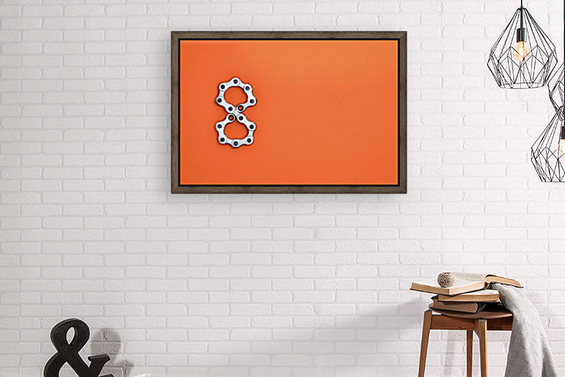 Bike Chain Number Eight Reproduction