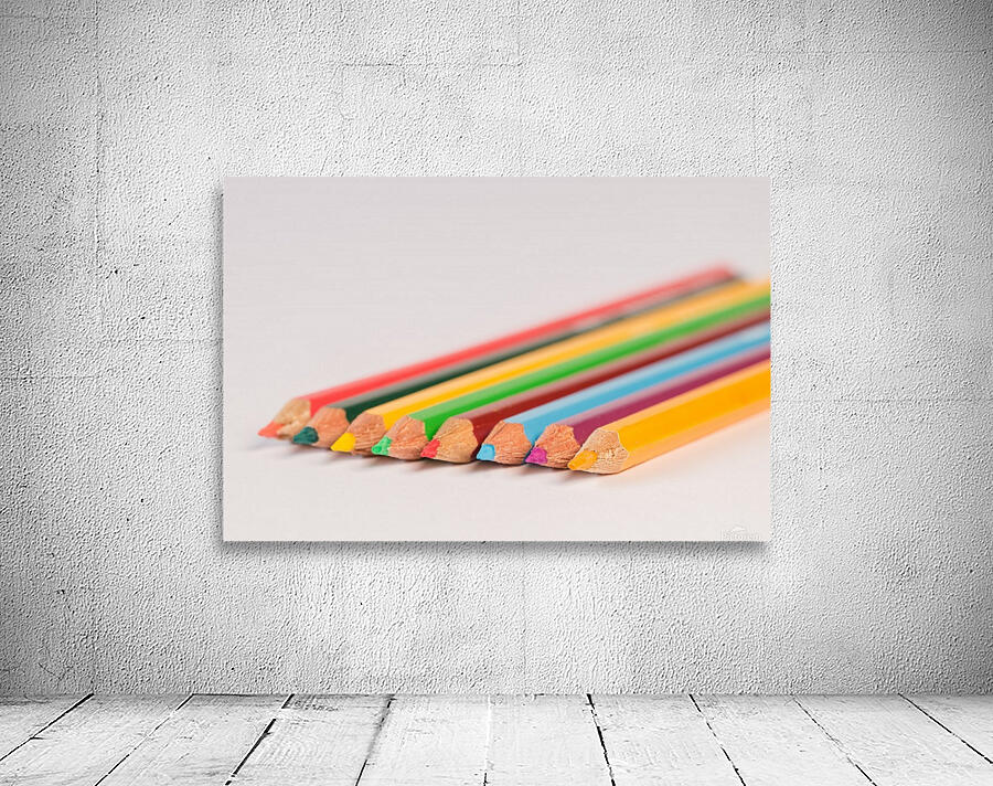 Assorted colored Pencils Wall Preview