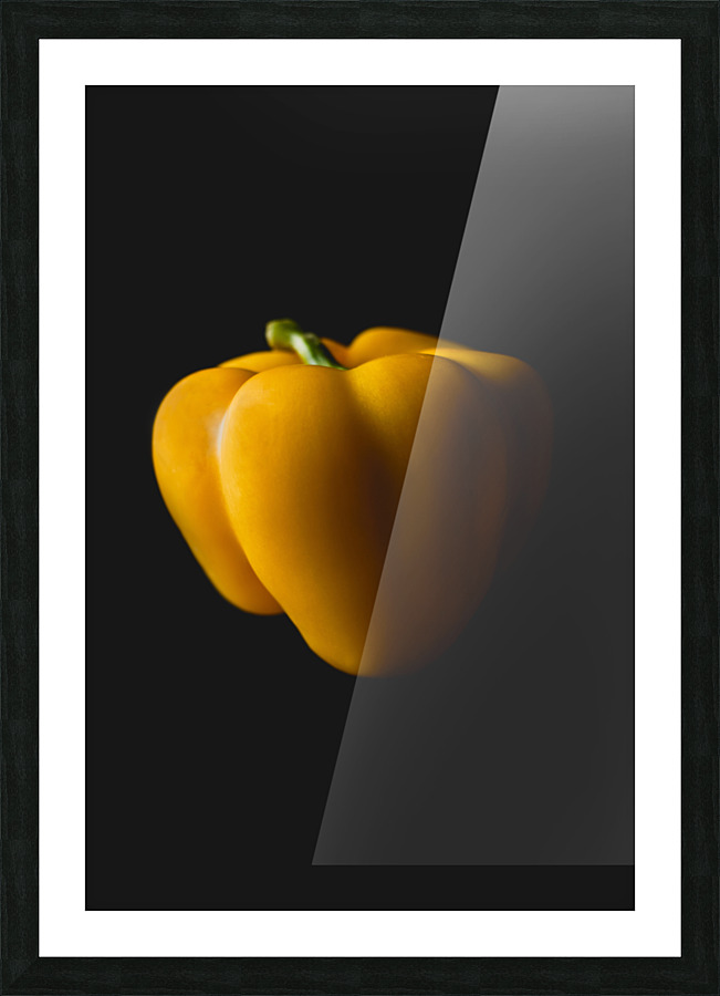 Yellow Pepper Picture Frame print