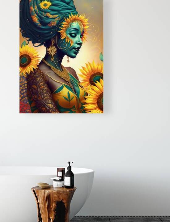 Oshun Goddess of Love and Beauty by John Mata