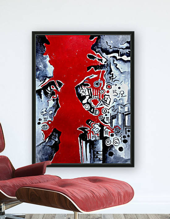Cave Art   Primitive Symbolism 2 Reproduction