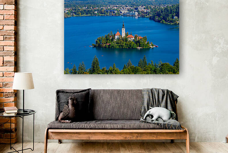 Bled Island in Slovenia by Mo Wu