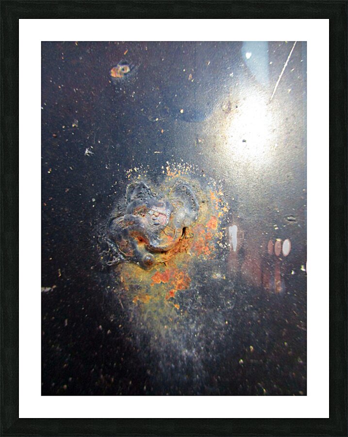 Rust untitled 6 Picture Frame print