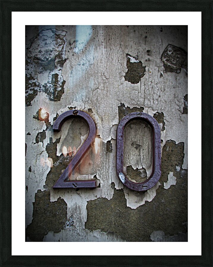 Rust untitled 32 Picture Frame print