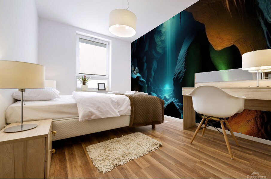 MYSTICAL CAVE Mural print