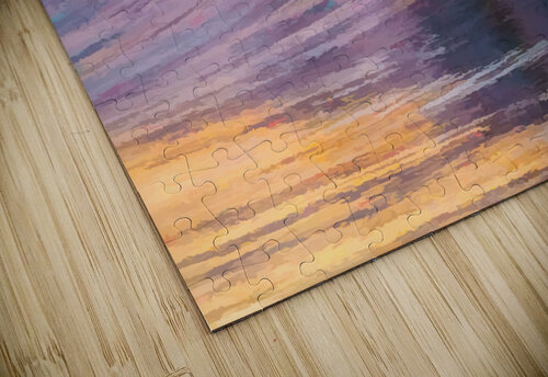 Waves Colorized Kara Capaldo Photography puzzle